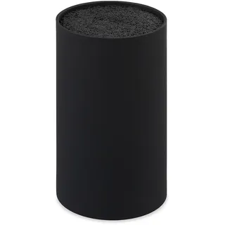 Relaxdays Messerblock unbestückt 8-tlg. Schwarz