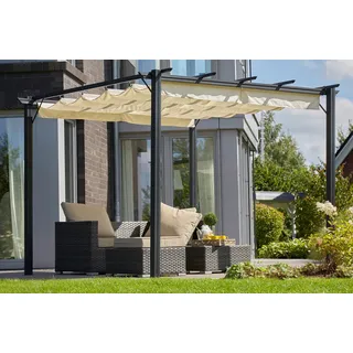 KONIFERA Pavillon »Pergola Tilos« verschiedene Größen/Farben, beige