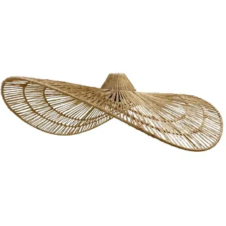 Lumisky Lampenschirm Marbella, Natur, Jute, Höhe 14 cm, Boho-Stil, für elektrische Fassung E27