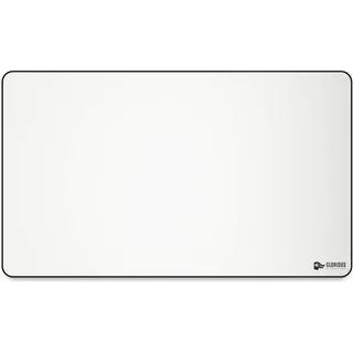 Glorious Gaming Cloth Gaming Mousepad (XL Übergröße) - Gesteppte Ränder, Glatte Oberfläche für Speed & Control, Rutschfester Boden, waschmaschinenfest, groß (610 x 360 x 3mm) - Weiß