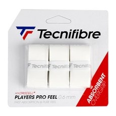 Tecnifibre Player Pro Feel 3er Pack, weiß