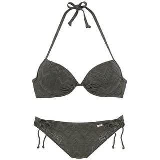 Buffalo Push-Up-Bikini Damen oliv Gr.34 Cup C