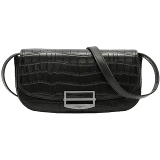 Liebeskind Berlin Umhängetasche Ezra 2 New Croco Crossbody Bag Black