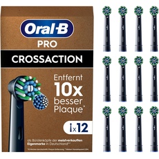 Bild Oral-B Pro CrossAction Aufsteckbürsten für elektrische Zahnbürste, 12 Stück,