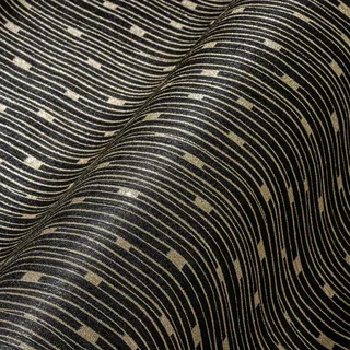 A.S. Création Modernde Streifentapete 53 cm x 10 m gold/schwarz/silber 388224