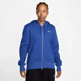 Nike Damen Kapuzenjacke Sportswear Phoenix Fleece HJ0995-480 S - Game Royal/Sail - S