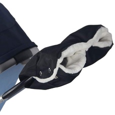 Faburo Handschuhe Kinderwagen Handwärmer Handmuff Fleece Handschuhe mit 4 Kletthaken für Baby Kinderwagen Winddicht und Kalt