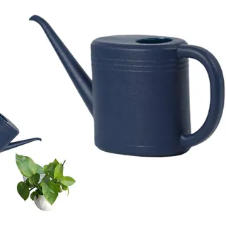 Kleine Gießkanne 1 Liter - Kunststoff Pflanzenbewässerer mit Langem Auslauf für Zimmerpflanzen | Leichter Mini Gartentopf für Sukkulenten Bonsai | Outdoor Terrasse Balkon Gartenwerkzeug 1L