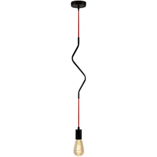 Paco Home SNAKE 1-flg. Ø 4,5 cm zylinderförmig schwarz