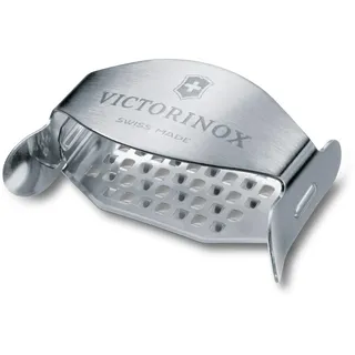 Victorinox Käsereibe, Kompakt, mit Feiner Schneide, Metallgriff, Swiss Made, Spülmaschinenfest