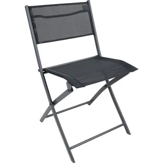 VCM Sumila Gartenstuhl 45 x 45 x 0 cm schwarz 6 St.