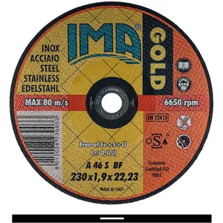 Scheiben Ima-Gold Rostfrei 115X1,6 Stücke 50