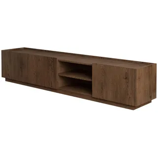 Mirjan24 Mirtu TV-Lowboard 200x37 cm Braun Holzwerkstoff