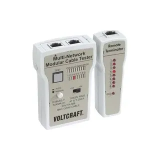 VOLTCRAFT Kabeltester CT-2 CT-2 Geeignet für RJ-45, BNC, RJ-11