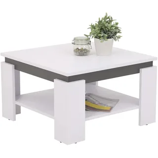 Hela Tim mit Ablageboden weiß / anthrazit 68 x 41 x 68 cm