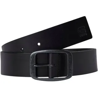 G-Star Herrengürtel Leder schwarz 105 cm