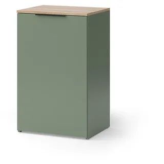 Vicco Kommode Wido Grün, 50 x 80 cm mit Regal