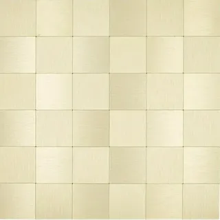 Selbstklebendes Metallmosaik Mosaikfliesen Gold Küchenrückwand Fliesenspiegel