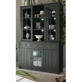 furn.design Buffetschrank 130 x 196 cm Grün
