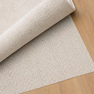 fowong Antirutschmatte für Teppich 200x200cm, Groß&Schneidbar | Vielseitig einsetzbare Teppichunterlage – für Schubladen, Holzböden, Büro, Paletten – Rutschfest & bodenschonend