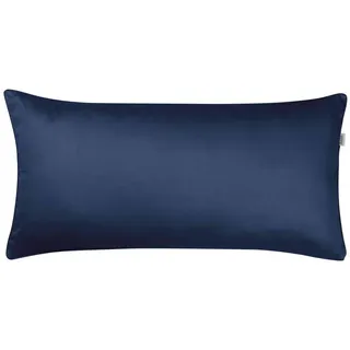 Schöner Wohnen Kollektion Kopfkissenbezug 2er-Set - blau - Maße cm, Oeko-Tex® Standard 100, Wohntextilien, Bezüge, Kissenbezüge,