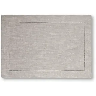 Cuore di lino - Amerikanisches Tischset aus reinem Leinen, 100% Made in Italy Ajour Natur roh 35 x 50 cm