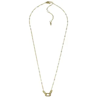 Fossil Damenkette Heritage D-Link Edelstahl goldfarben, JF04523710