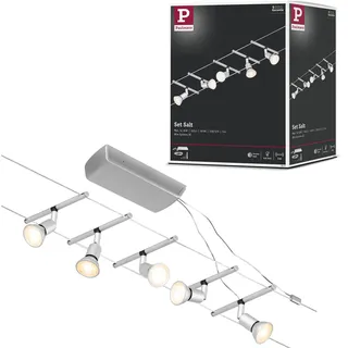 Paulmann Wire Set Salt max5x10W GU5,3 Chrom matt/C