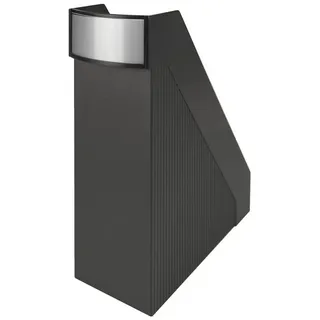 Helit Stehsammler Linear H6361595 Schwarz Kunststoff, DIN A4