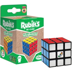 Bild Thinkfun Rubik's Re-Cube, der original Zauberwürfel 3x3 von Rubik's in der nachhaltigeren Variante für Erwachsene und Kinder ab 8 Jahren