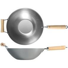 H&h padella wok wasabi alessandro borghese cm32