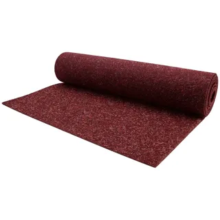 Nadelvliesteppich "MERLIN, Made in Netherlands", rot, B:200cm H:5,2mm L:2.400cm, Nadelfilz, PRIMAFLOR-IDEEN IN TEXTIL, Teppiche, Nadelvliesteppich, Flachgewebe, Nadelvlies, meliert, besonders robust & strapazierfähig