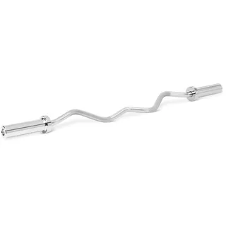Amazon Basics Olympische Curlstange 119,4 cm verchromt grün