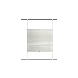 Schmidt Plissee Uni 100 x 130 cm Polyester Beige Creme