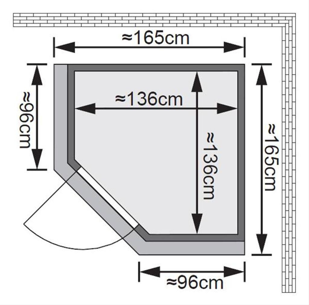 Bild von Sauna Nanja-3,6kW230V Ofen-Steuerg.-Inkl.Dachkranz inkl. 9-teiligem gratis Zubehörpaket (Gesamtwert 271,91€)