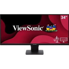 Viewsonic VA3456-MHDJ (3440 x 1440 Pixel, 34"), Monitor, Schwarz