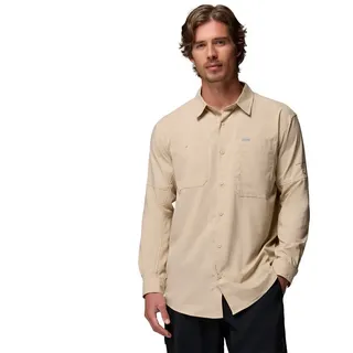 Columbia Langarmhemd Beige XXL
