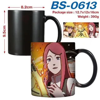 Naruto Akatsuki Obito Thermoeffekt Tasse Ceramic Kaffee Tee Milch Becher Magische Mug - Uzumaki Kushina