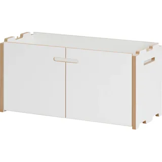 Tojo Hochstapler Regalsystem 76 x 32 x 35 cm Weiß