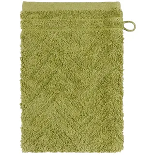 Frottana Elegance – Waschhandschuh 15 x 20 cm aus 100% Baumwolle, Kiwi