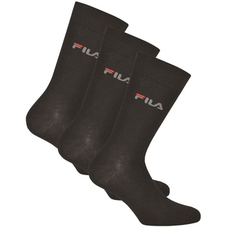 Fila Unisex F9630 Uni Socken, Schwarz, 39-42 EU