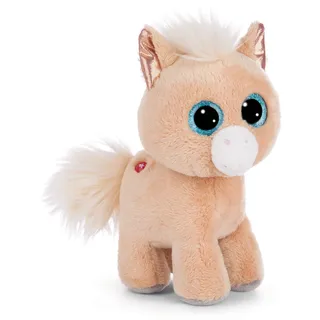 NICI GLUBSCHIS Pony Miss Cinnamon 17cm, Hammertone Green