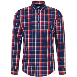 Seidensticker Herren Business Hemd - Bügelfreies Hemd mit sehr schmalem Schnitt - X-Slim Fit - Langarm – Button Down Kragen - 100% Baumwolle