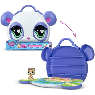 Bandai Namco Entertainment Littlest Pet Shop – Sammel- & Display-Box – 1 Seltener Petshop + Aufbewahrungsbox (25 Figuren)