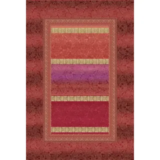 Bassetti MONREALE Tagesdecke aus 100% Baumwolle in der Farbe Rot R1, Maße: 260x260 cm - 9322162