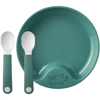 Mepal Lernteller 17,6 cm blau 3er Set