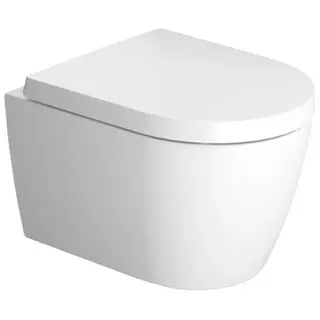 Duravit ME by Starck Wand-WC mit WC-Sitz Weiß