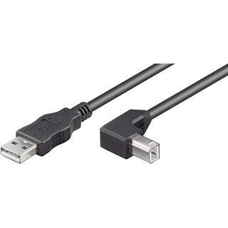 goobay 95118 Hi-Speed-Kabel, USB 2.0, Schwarz, 5 m Länge