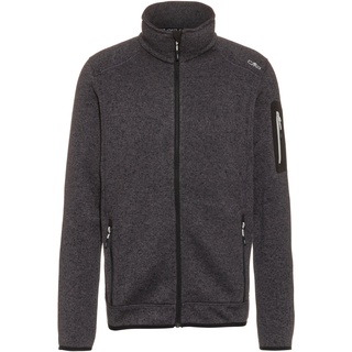 CMP - Knit-Tech-Fleecejacke für Herren, Schwarzer Gletscher, 52