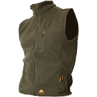 Alpenheat Unisex Opvarmet fleece vest Beheizte Weste, Grün, M EU